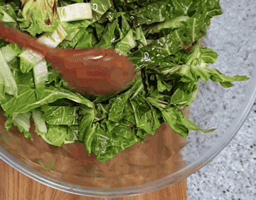 봄동비빔밥 #koreanfood 조리과정 6