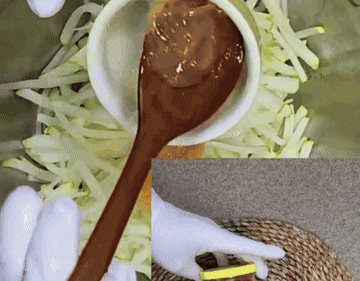 무생채 #koreanfood 조리과정 6
