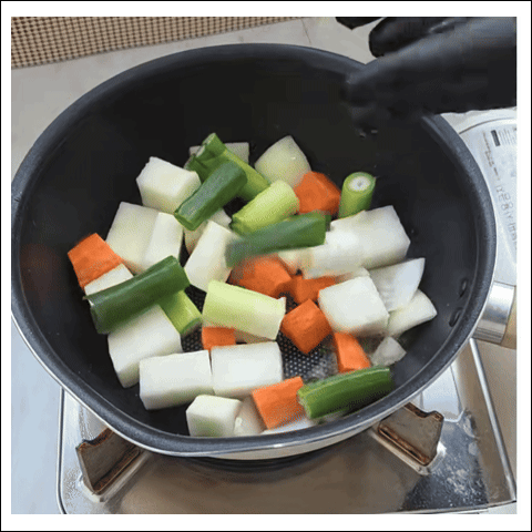 LA갈비찜 조리 과정
