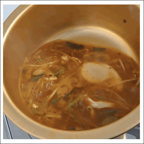 청와대라면 조리 과정