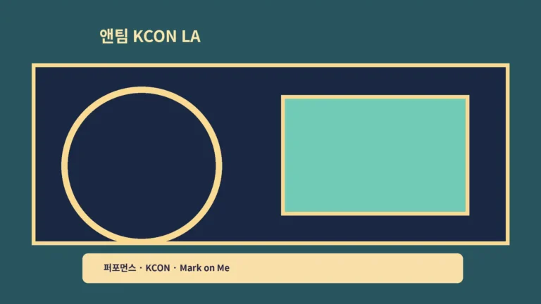 ‘앤팀 KCON LA’ Mark on Me 컴백, 퍼포먼스 무대를 기다리는 포인트예요