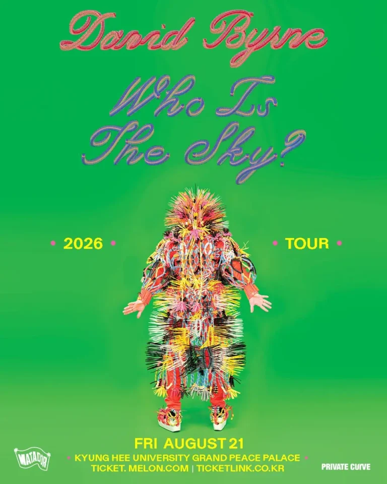 ‘데이비드 번 Who Is The Sky 내한 공연’ 라이브 무대 감상 포인트