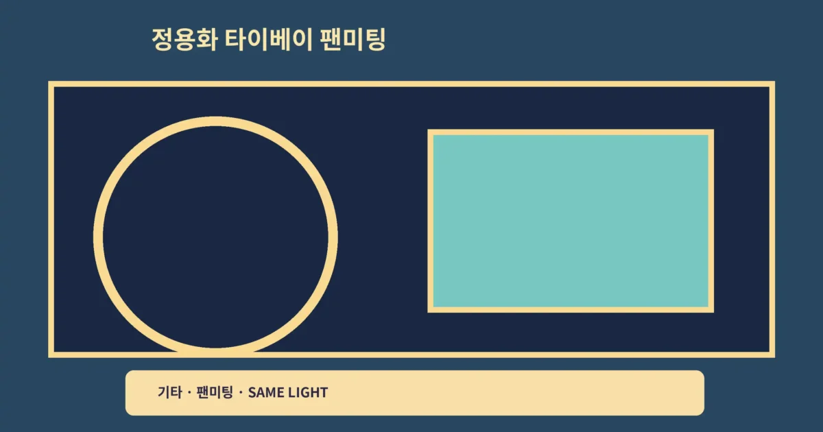 ‘정용화 타이베이 팬미팅’ SAME LIGHT, 음악과 대화가 만나는 순간이에요