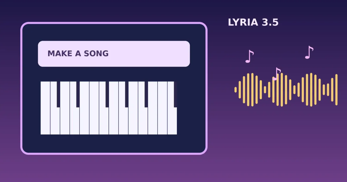 ‘Lyria 3.5 음악 생성’ Lyria 3.5, 음악 아이디어를 스케치하는 프롬프트의 시작이에요