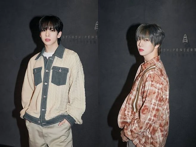 크래비티 앨런 원진의 MC 진행 이미지