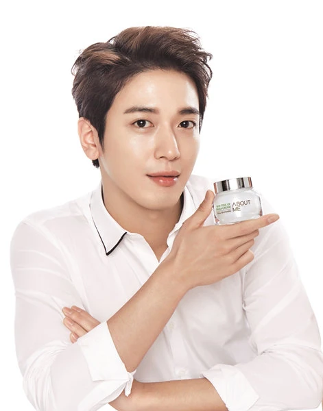 정용화 뷰티 캠페인 이미지