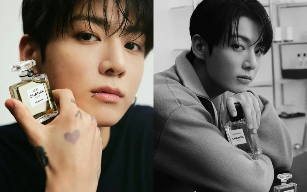 정국 샤넬 향수 캠페인 이미지