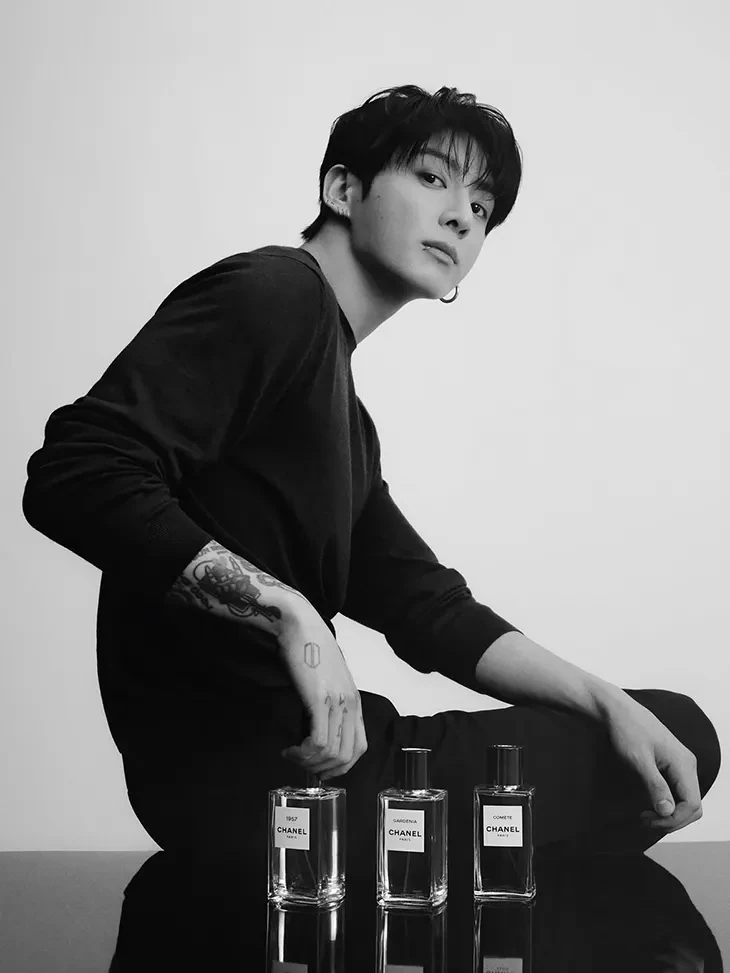 정국 샤넬 뷰티 1957 대표 이미지