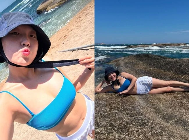 이은지 휴가 사진 이미지