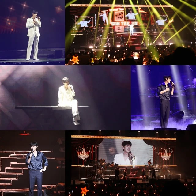 손태진 콘서트 무대 이미지