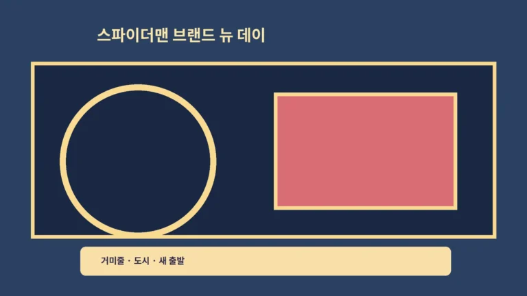 ‘스파이더맨 브랜드 뉴 데이 정체성’ 피터 파커의 새 출발을 봐요