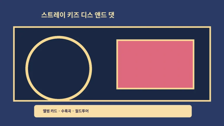 ‘스트레이 키즈 디스 앤드 댓’ 수록곡과 앨범 카드, 월드투어를 함께 보는 방법이에요