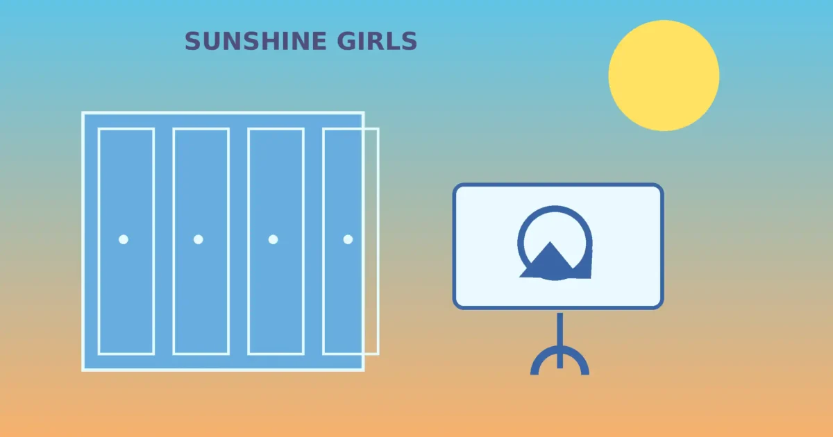 ‘Sunshine Girls’ 전학 온 주인공이 새 친구를 만나는 성장 드라마예요